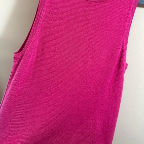 J. Crew Pink Sleeveless Sweater - Picture 2 of 6